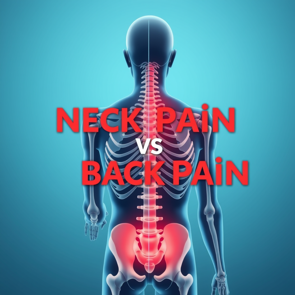 Neck Pain vs. Back Pain: Understanding the Differences and Finding Relief