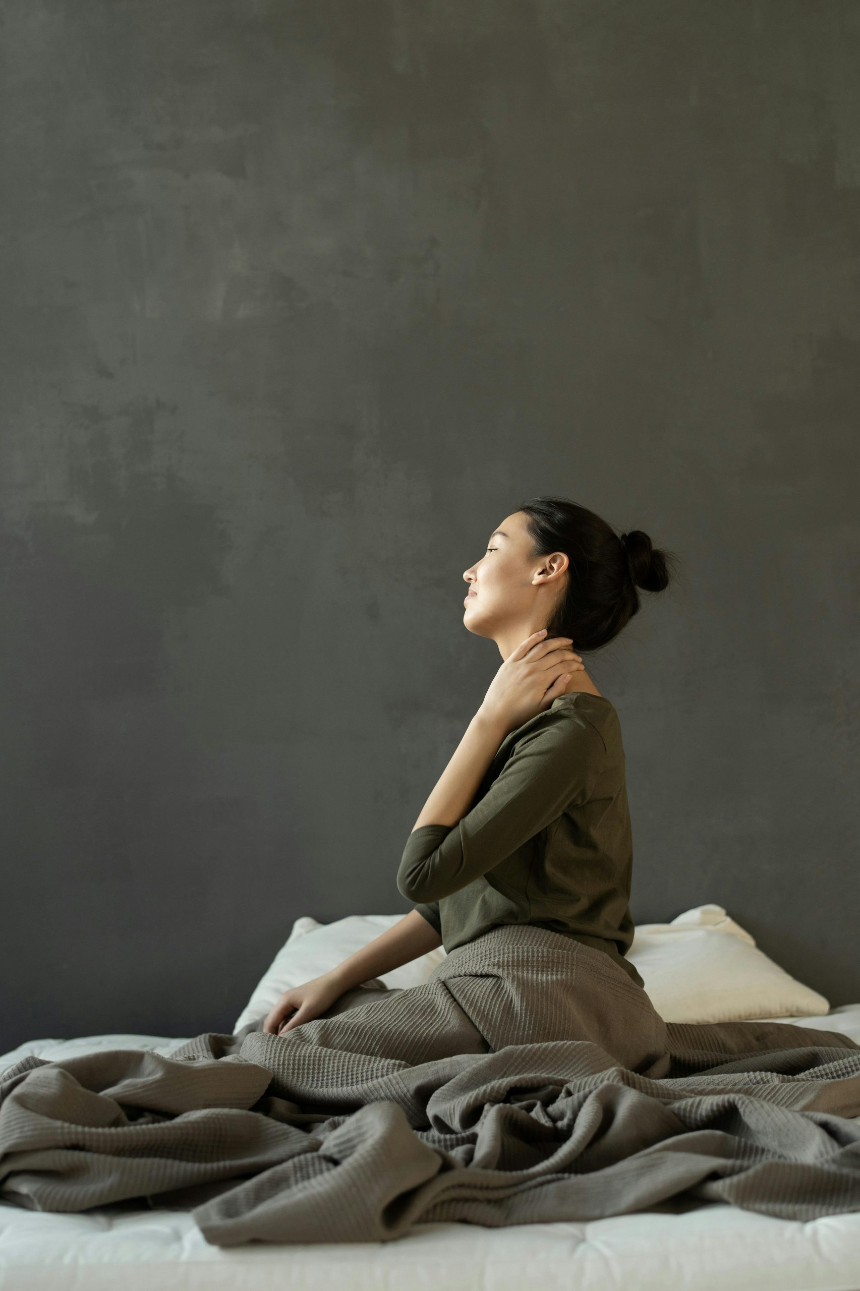 Neck and back pain relief through proper posture and support